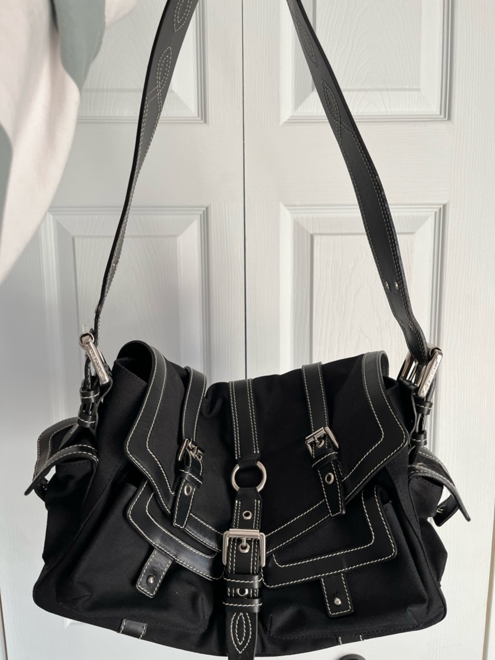 Luella Made by Mulberry Black Shoulder Bag